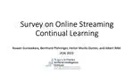 Survey on Online Streaming Continual Learning